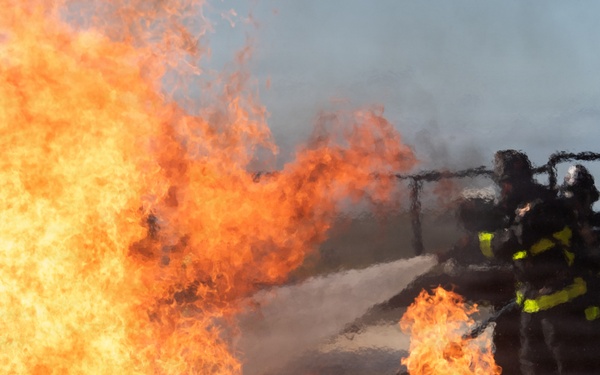 Team Travis partners with local fire departments for live-fire training