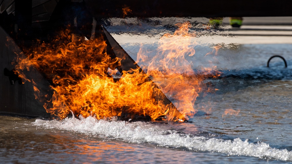 Team Travis partners with local fire departments for live-fire training