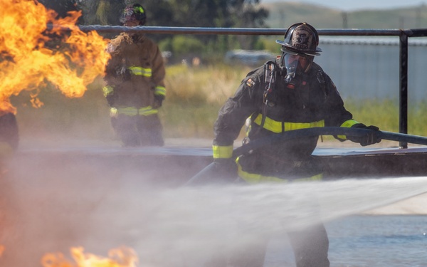 Team Travis partners with local fire departments for live-fire training