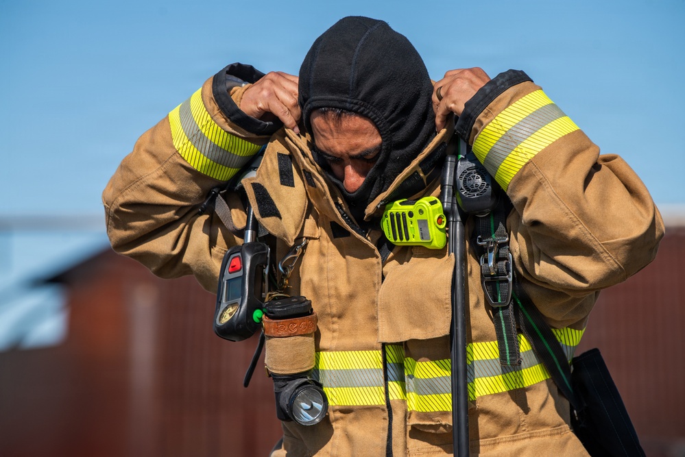 Team Travis partners with local fire departments for live-fire training