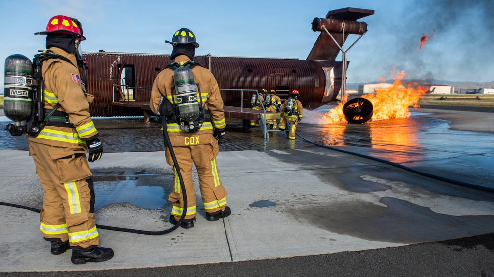 Team Travis partners with local fire departments for live-fire training