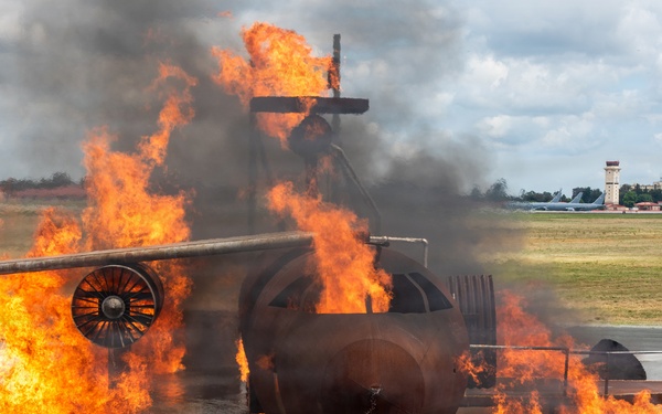 Team Travis partners with local fire departments for live-fire training