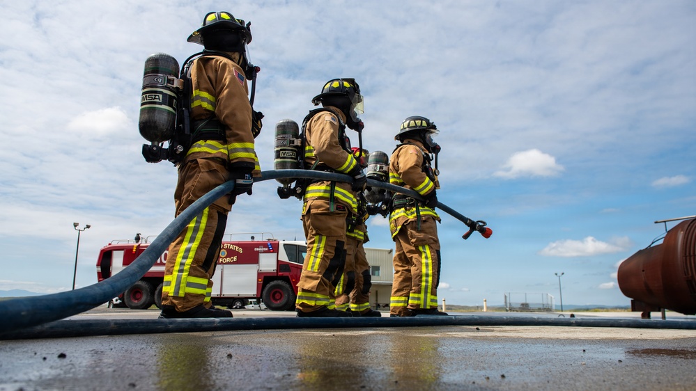 Team Travis partners with local fire departments for live-fire training