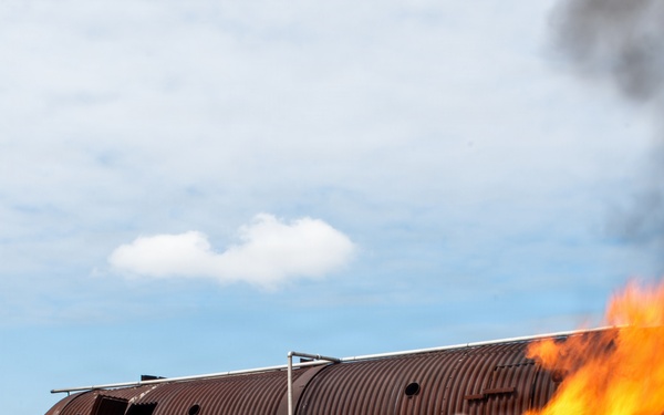Team Travis partners with local fire departments for live-fire training