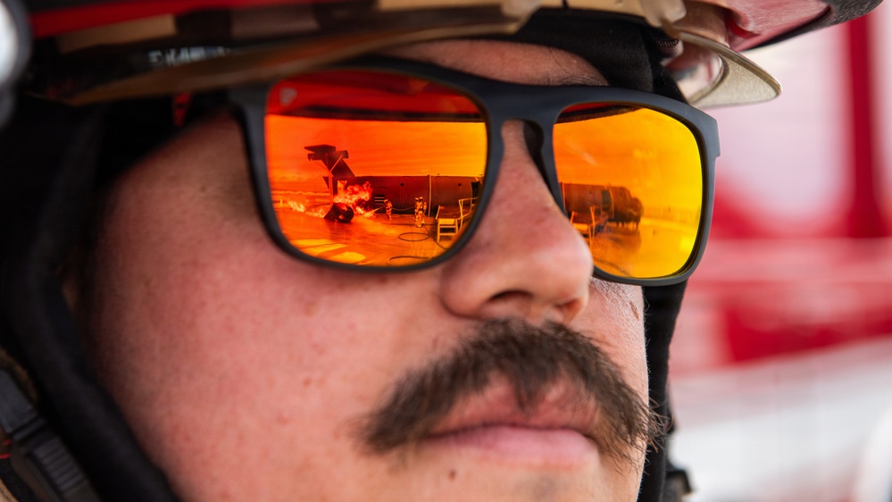 Team Travis partners with local fire departments for live-fire training