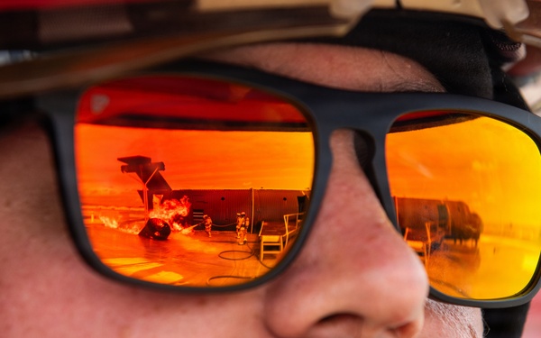 Team Travis partners with local fire departments for live-fire training
