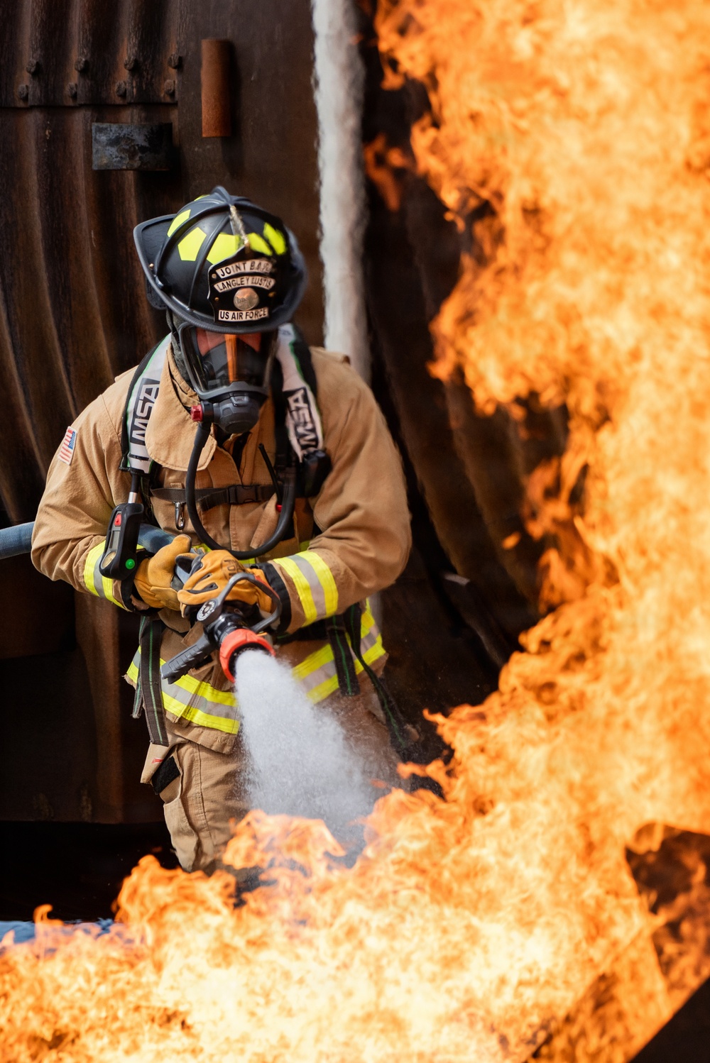 Team Travis partners with local fire departments for live-fire training