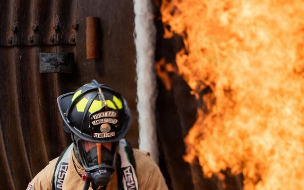 Team Travis partners with local fire departments for live-fire training