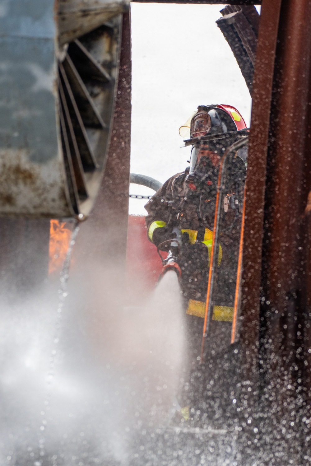 Team Travis partners with local fire departments for live-fire training
