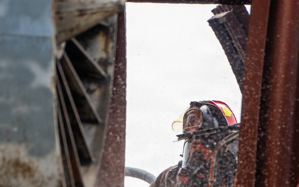 Team Travis partners with local fire departments for live-fire training