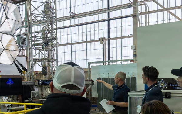 USS Cleveland (LCS 31) Visits the NASA Glenn Research Center