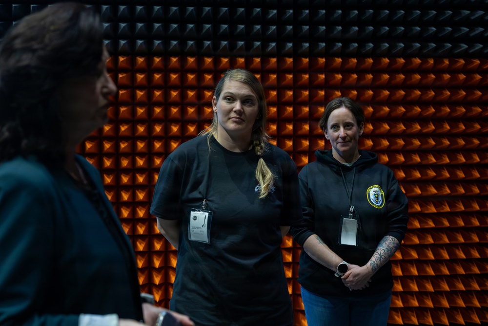 USS Cleveland (LCS 31) Visits the NASA Glenn Research Center