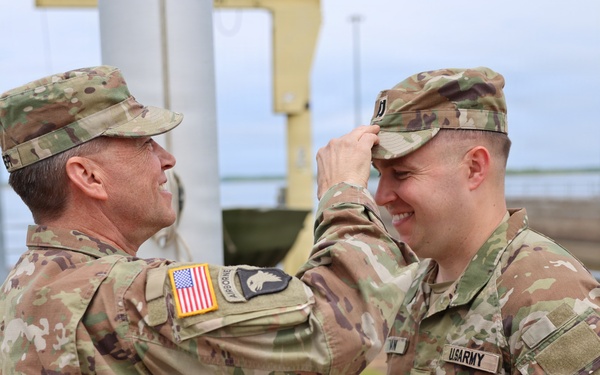 Francis “Seppi” Ortman is promoted to captain