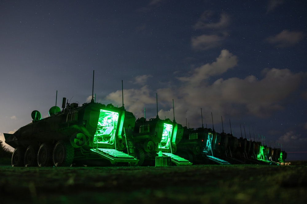 BLT 2/4 participate in a Mechanized Raid