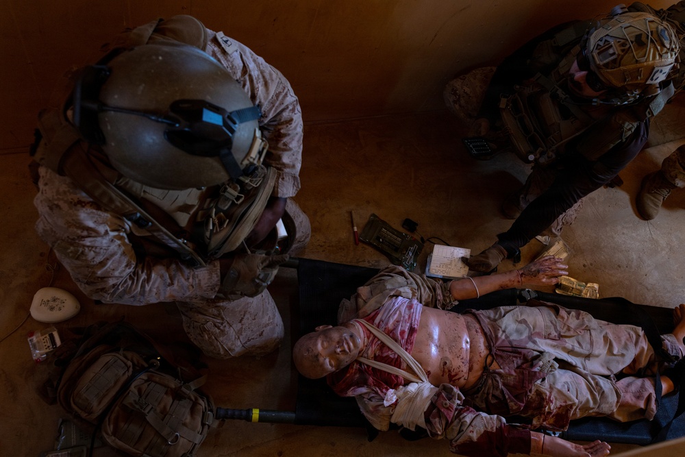 BLT 2/4 participate in a Mechanized Raid