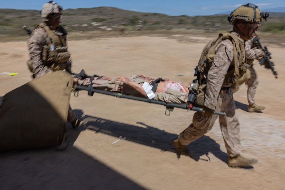 BLT 2/4 participate in a Mechanized Raid