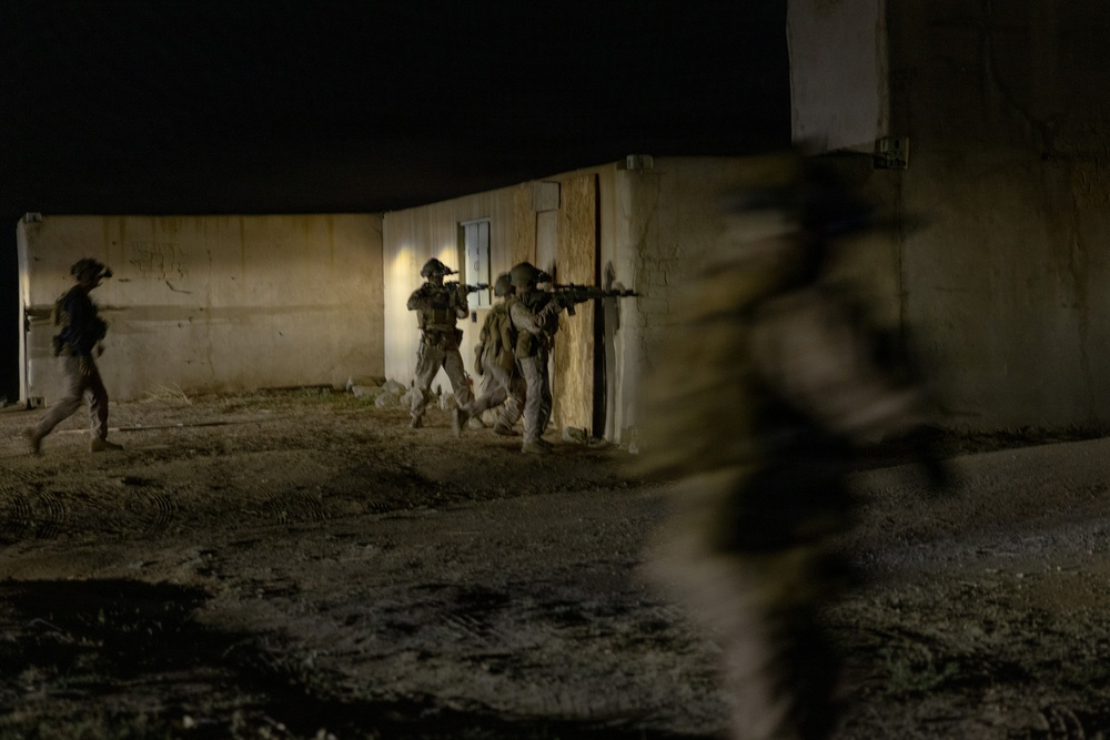 BLT 2/4 participate in a Night Mechanized Raid