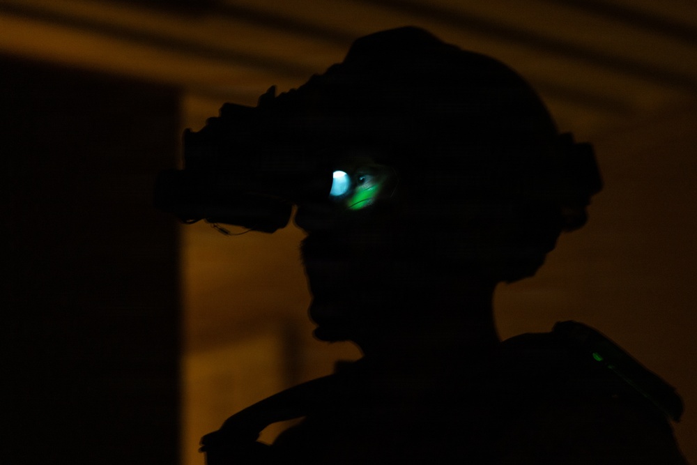 BLT 2/4 participate in a Night Mechanized Raid