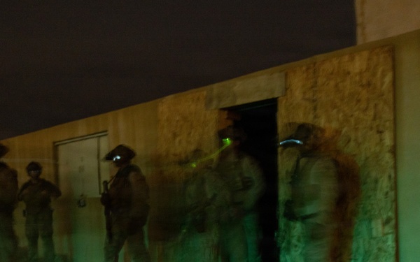 BLT 2/4 participate in a Night Mechanized Raid