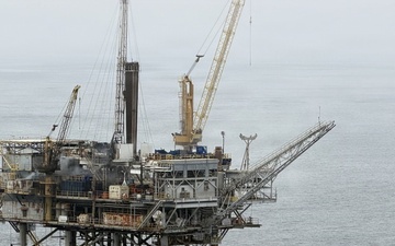 Coast Guard, partners respond to fire on non-operational natural gas platform