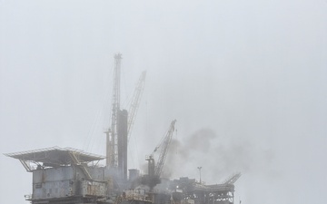 Coast Guard, partners respond to fire on non-operational natural gas platform