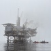 Coast Guard, partners respond to fire on non-operational natural gas platform