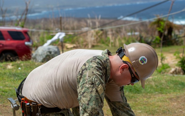 U.S. Armed Forces Help Rebuild Saipan After Sinlaku
