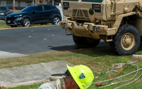 U.S. Armed Forces Help Rebuild Saipan After Sinlaku