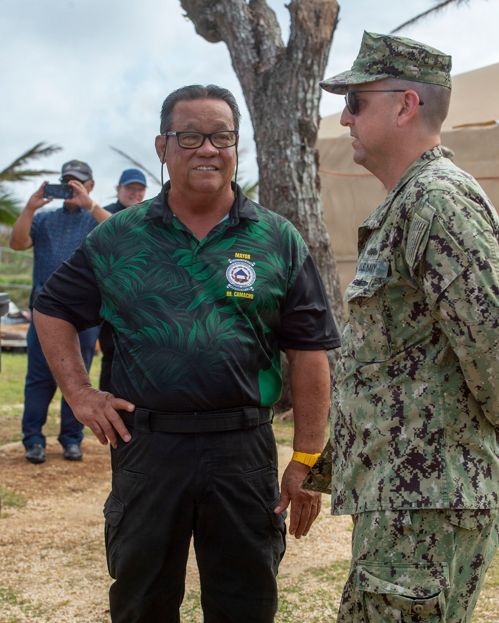 U.S. Armed Forces Help Rebuild Saipan After Sinlaku