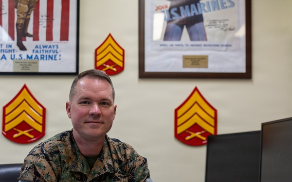 Guiding Marines forward: Gunnery Sgt. Payne named Career Counselor of the Year