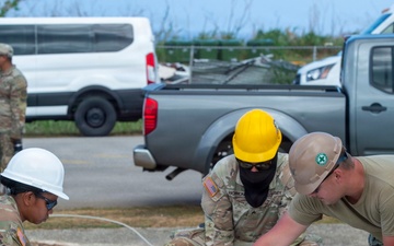 U.S. Armed Forces Help Rebuild Saipan After Sinlaku