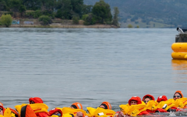 Travis SERE Team conducts water survival training