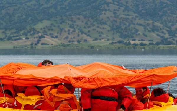 Travis SERE Team conducts water survival training
