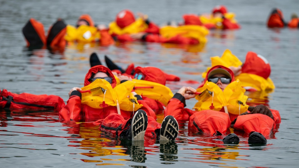 Travis SERE Team conducts water survival training