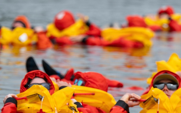 Travis SERE Team conducts water survival training