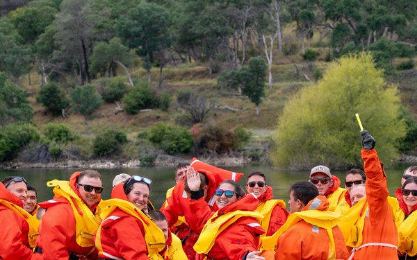 Travis SERE Team conducts water survival training