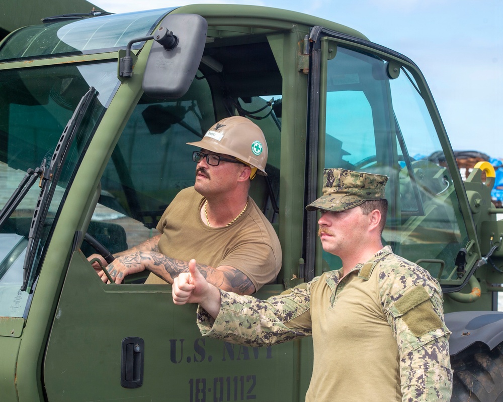 U.S. Armed Forces Help Rebuild Saipan After Sinlaku