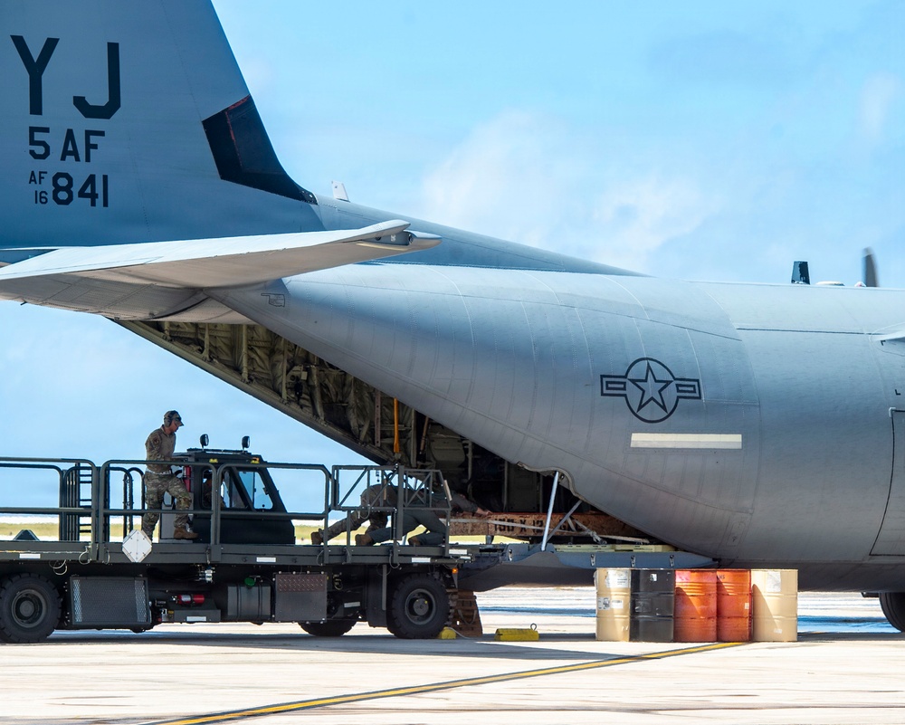 U.S. Armed Forces Help Rebuild Saipan After Sinlaku