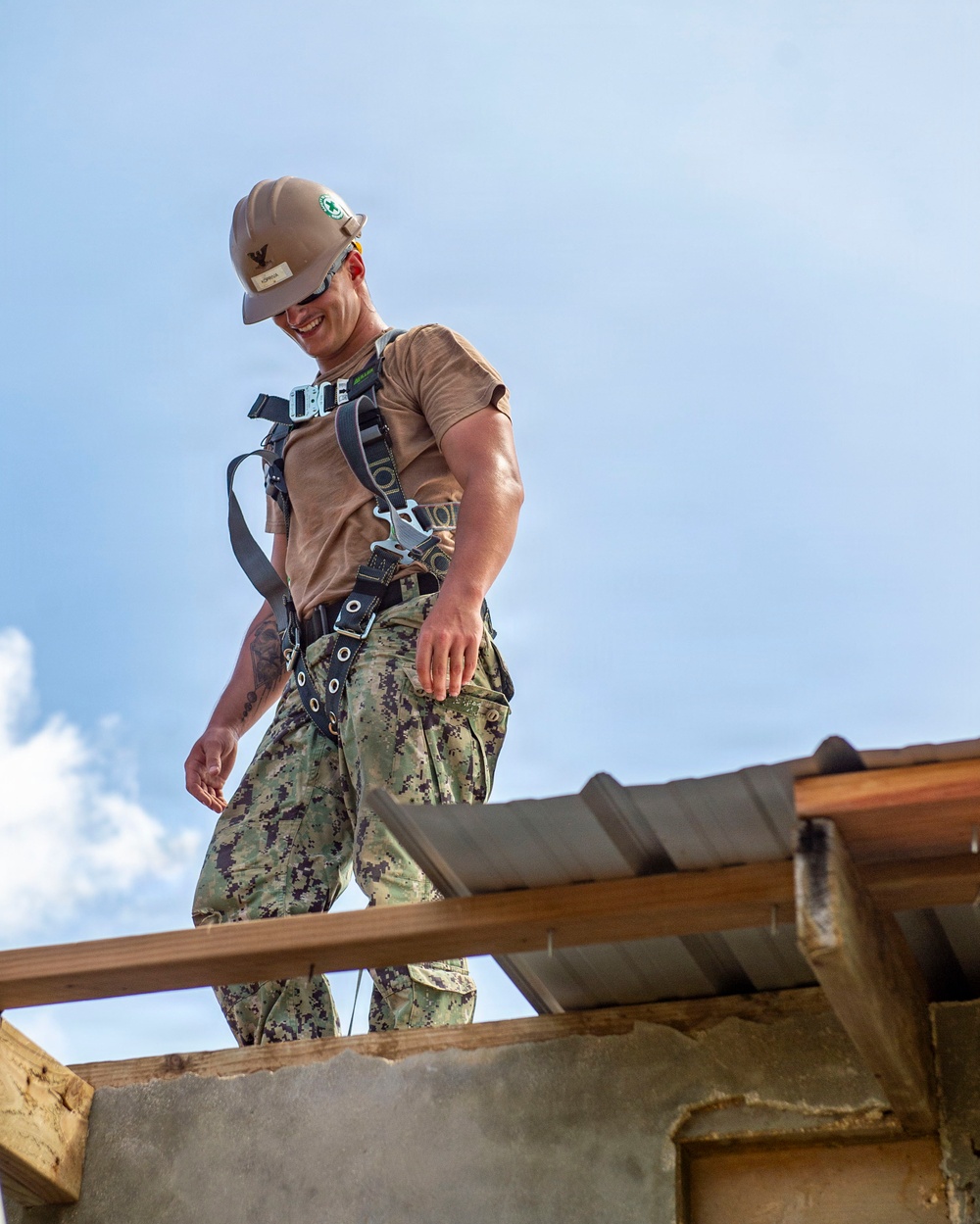 U.S. Armed Forces Help Rebuild Saipan After Sinlaku