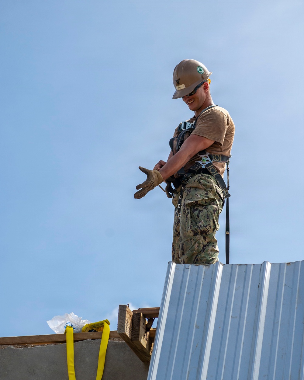 U.S. Armed Forces Help Rebuild Saipan After Sinlaku