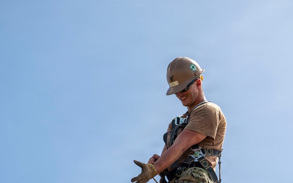 U.S. Armed Forces Help Rebuild Saipan After Sinlaku