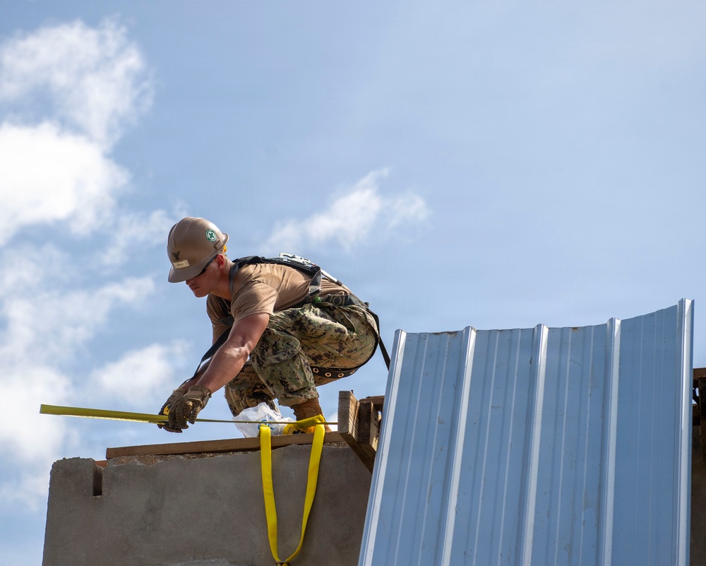 U.S. Armed Forces Help Rebuild Saipan After Sinlaku