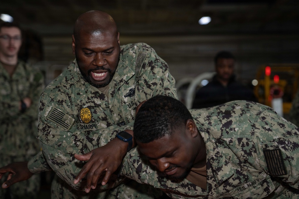 IKE conducts flight deck certification in the Atlantic Ocean