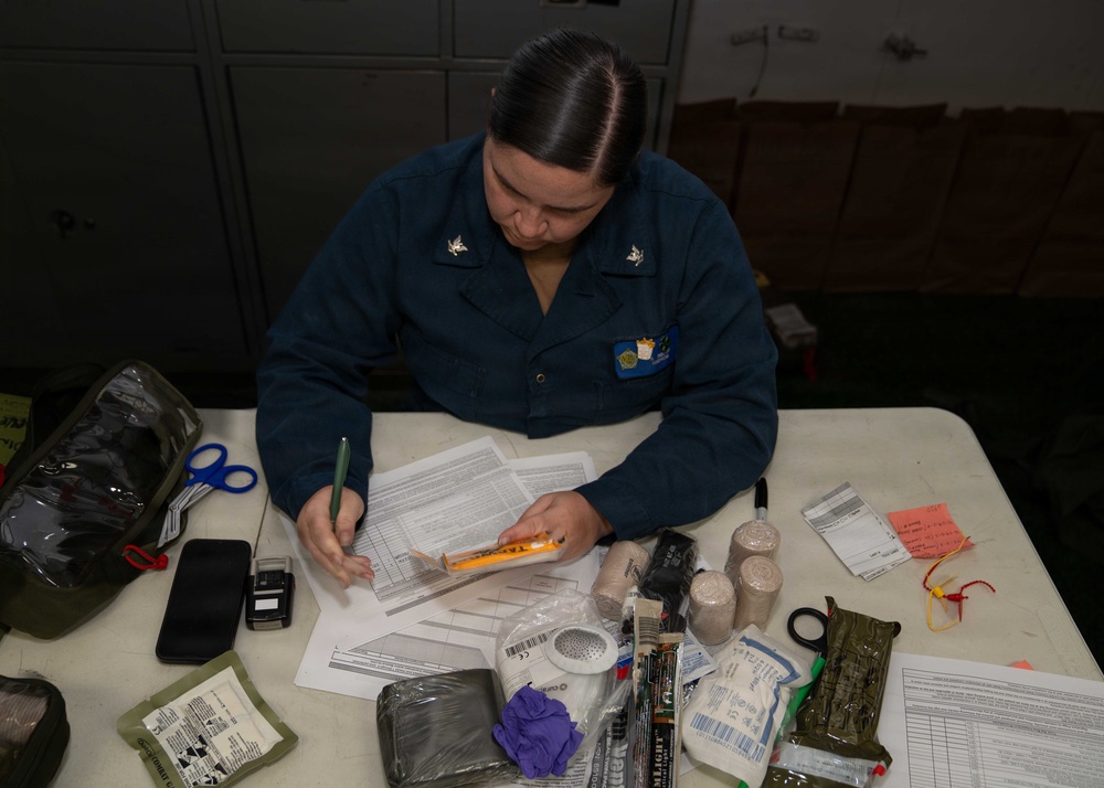 IKE conducts flight deck certification in the Atlantic Ocean
