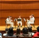 Navy Band Great Lakes sailors pay a visit to the University of Kansas