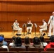 Navy Band Great Lakes sailors pay a visit to the University of Kansas