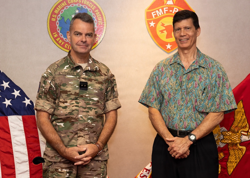 MARFORPAC executive director meets with French Armed Forces leader