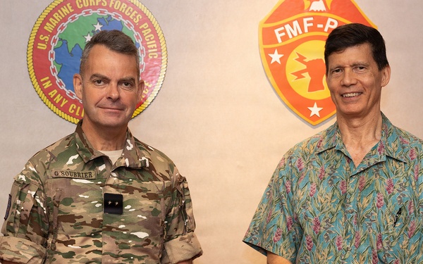 MARFORPAC executive director meets with French Armed Forces leader