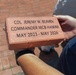 Bricks on The Ground; MCBH Honors Beaven