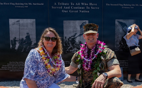 Bricks on The Ground; MCBH Honors Beaven